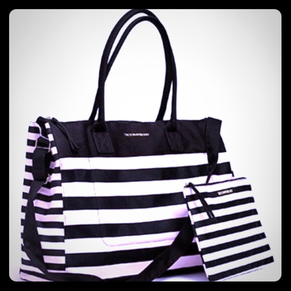 Victoria Secret weekend bag with pouch.