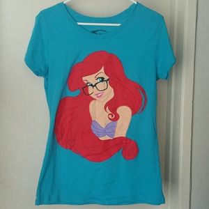 SALE 🐳 Disney's Little Mermaid Hipster Ariel Tee