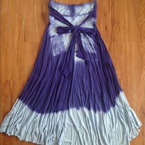 FREE PEOPLE tie dye dress