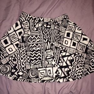 printed skirt