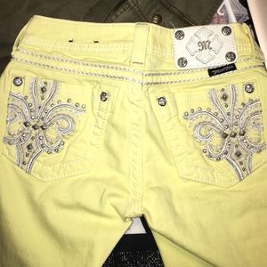 Miss me capris WORN ONCE