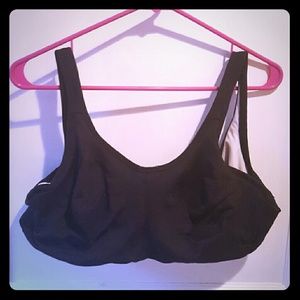 Bali Sports Bra (40-42 C-D, Black)