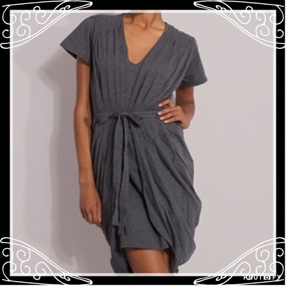 ASOS tulip waist, layered-look dress