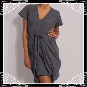 ASOS tulip waist, layered-look dress