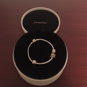 Brand New Pandora Charm Bracelet