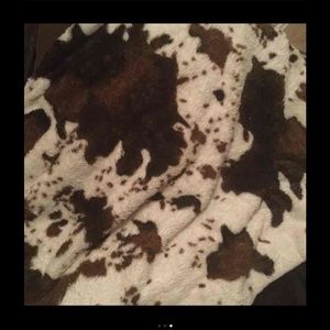 2 Throw Pillows & Throw