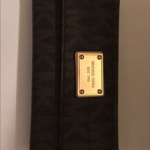 Michael Kors checkbook wallet