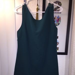 Teal dress