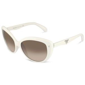 prada sunglasses white frame