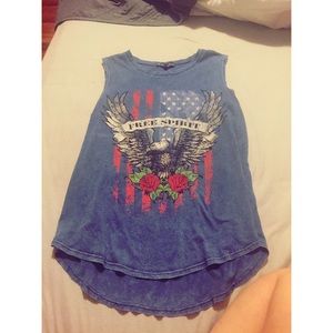 "Free Spirit" Graphic Tank