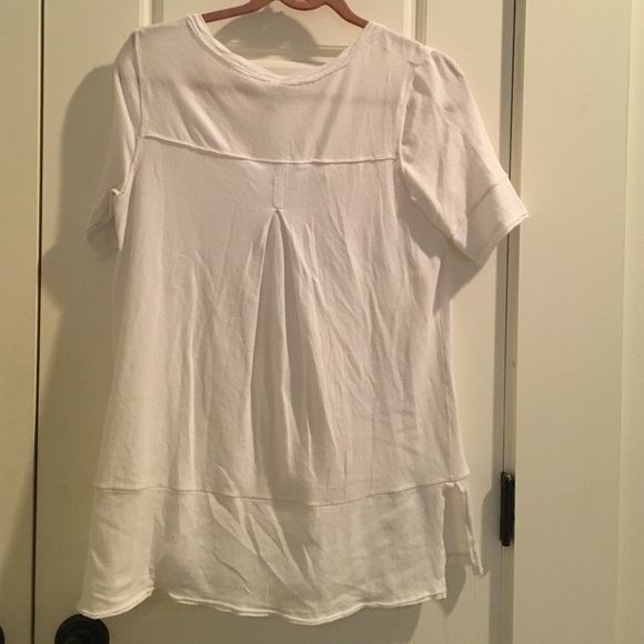 White button up tee - Picture 3 of 3