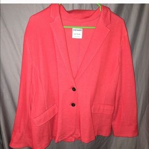 Red 2 Button Blazer