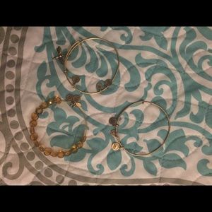 Alex & Ani bronze bracelets