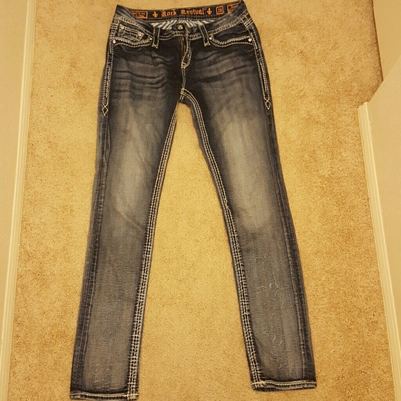 CUTE ROCK REVIVAL JEANS