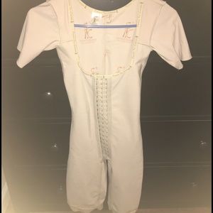 Post surgical liposuction compression garment