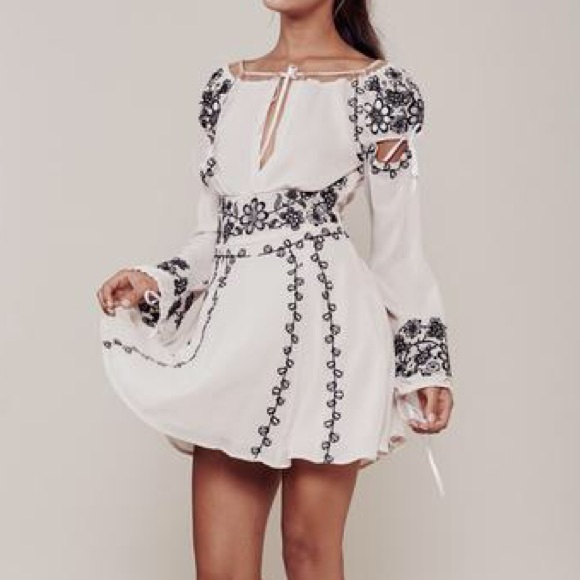 For Love & Lemons Niccola Mini Dress