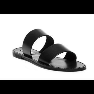New Steve Madden Malta Sandal Black Size 7