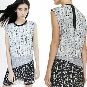 textured dress from Helmut Lang