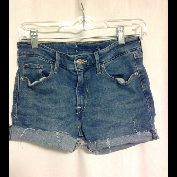 LEVIS Denim High Waisted Shorts