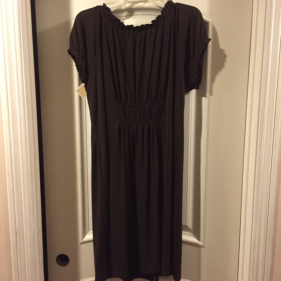 MICHAEL by Michael Kors dark brown dress - Picture 3 of 4