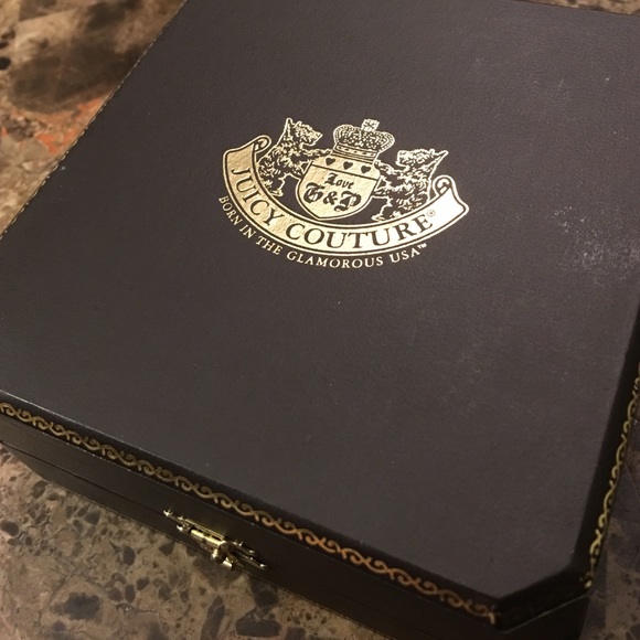 Juicy Couture Bangles 3-Piece Set, Gold + Black - Picture 3 of 3