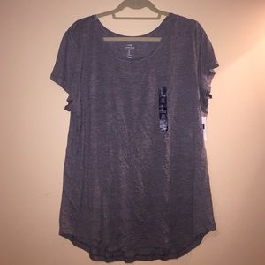 NEW PRICE Gray Gap Luxe Tee