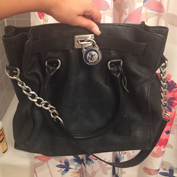 100% AUTHENTIC MICHAEL KORS HAMILTON LARGE HANDBAG