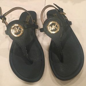 Navy Michael Kors Sandals