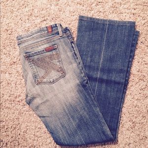 7 For All Mankind 'FLYNT' Bootcut Jeans km