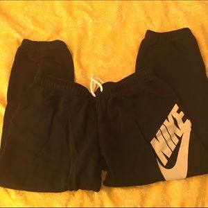 Nike crop sweats