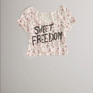 American eagle crop top