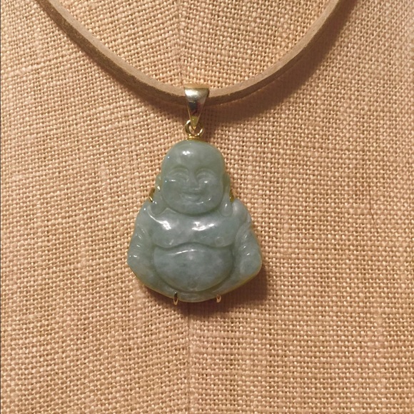 Jade Buddha Pendant