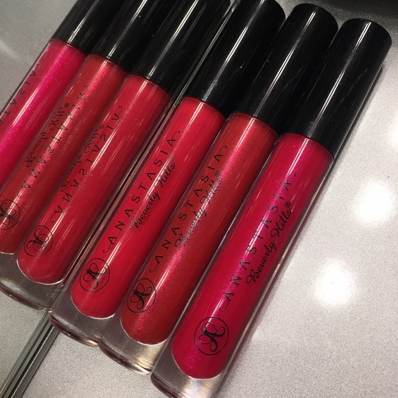 3 lip glosses from Anastasia Beverley hills