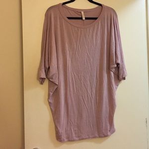 Sz L Lavender dolman sleeve tunic and bundle