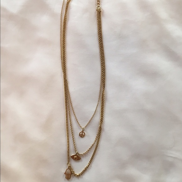 Layered necklace