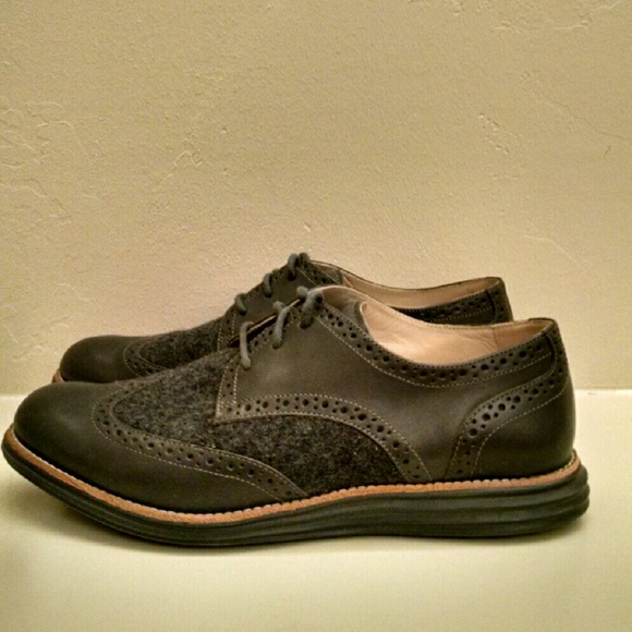 ****SOLD****  COLE HAAN Wool Lunargrand Oxfords