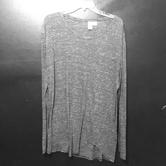 Black & White Striped Urban Outfitters Long Tee