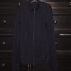 form fitting work out jacket