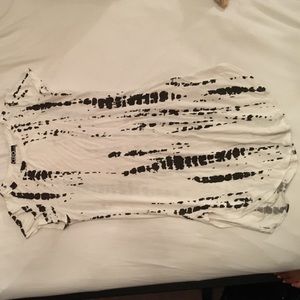 White and green long shirt