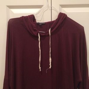 new brandy hooded sweater