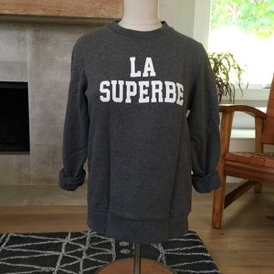 Madewell et Sezane La Superbe Sweatshirt
