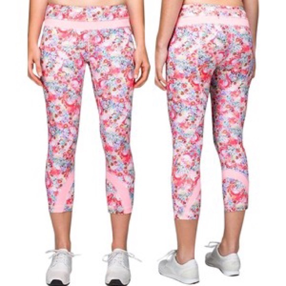 Floral 🌺🌸🌷🌹🌸💐🌻 Lululemon Yoga Pants