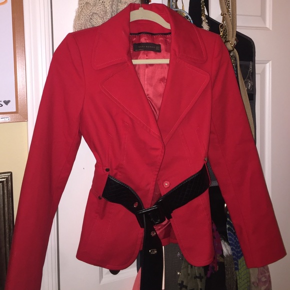 Red jacket/blazer