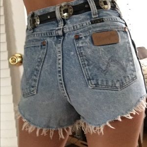 Vintage wrangler shorts