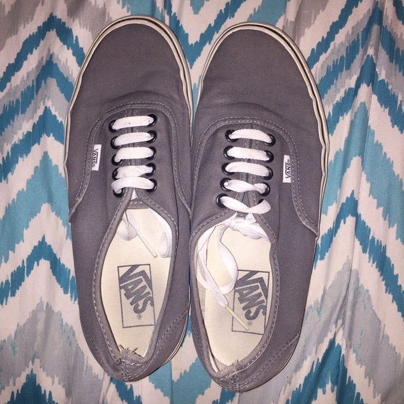 Dark Grey Vans