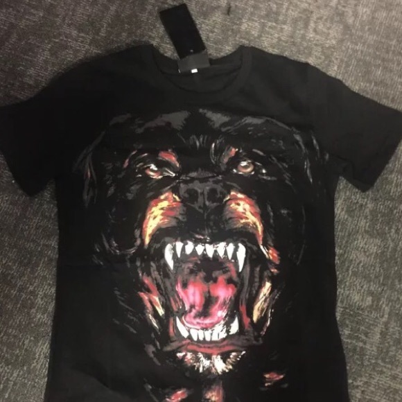 Mens Givenchy T Shirt Rottweiler Size small