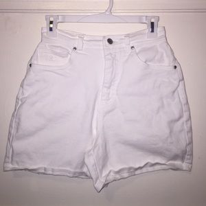 High waisted shorts