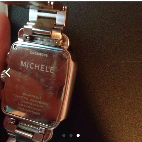 Michele Deco women's watch with diamonds - Picture 4 of 4