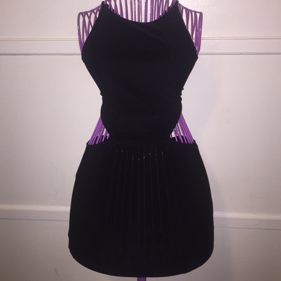 Cutout mini dress