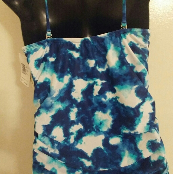 Kenneth Cole NY Tankini Top - Picture 2 of 4